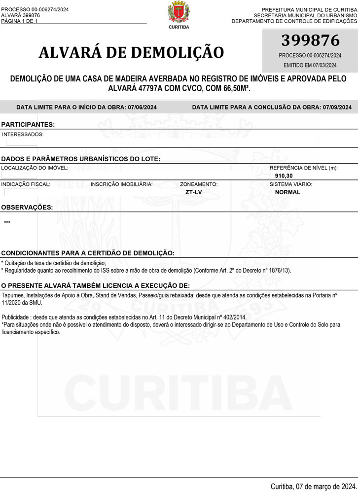 Alvara-de-Demolição
